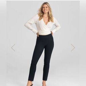 Honeylove Perfectionist Pull On Slimming Dress Pants Black Size 1X